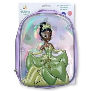 Disney Baby Princess Tiana Backpack Or Lunch Tote - Green and Purple